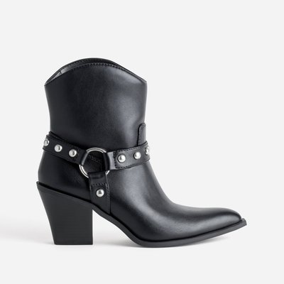 Boots À Talon NELYA TEXTO