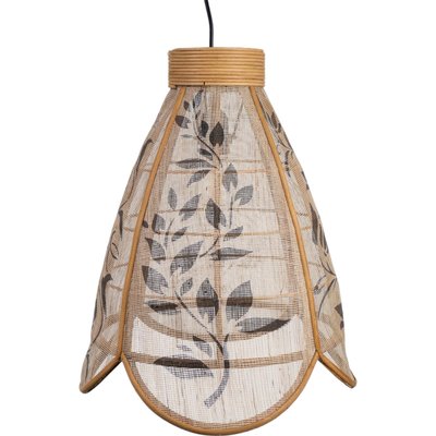 Suspension bambou jute naturel et  style bohème élégant RECOLLECTION