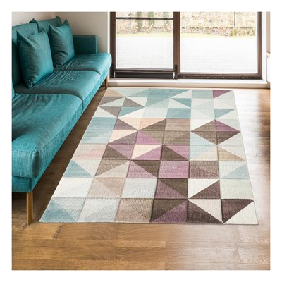 Tapis salon et chambre tissé motif géométrique MARIX UN AMOUR DE TAPIS