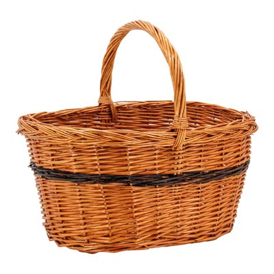 Panier Lucette en osier buff Droit AUBRY GASPARD
