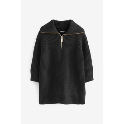 Robe pull zippée manches longues NEXT