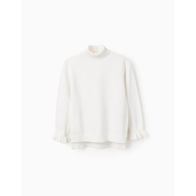 Pull en maille fine et col montant ZIPPY