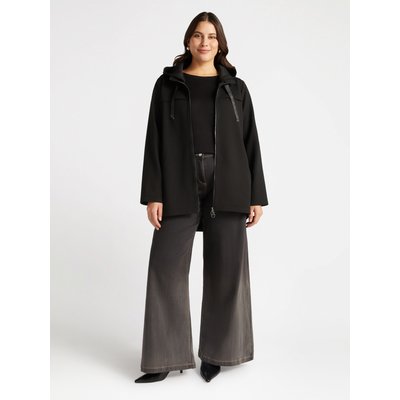 Parka avec capuche et zip frontal FIORELLA RUBINO