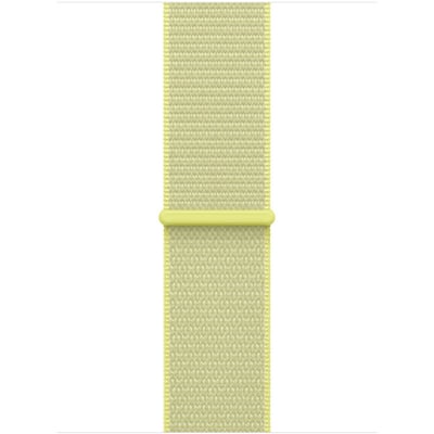 Bracelet 42 mm Boucle Sport jaune fluo APPLE