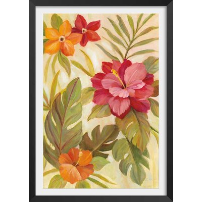 Poster Fleurs corail HEXOA