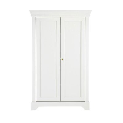 Armoire basse 2 portes en pin ISABEL WOOOD