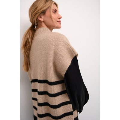 Manteau tricoté CRStari CREAM