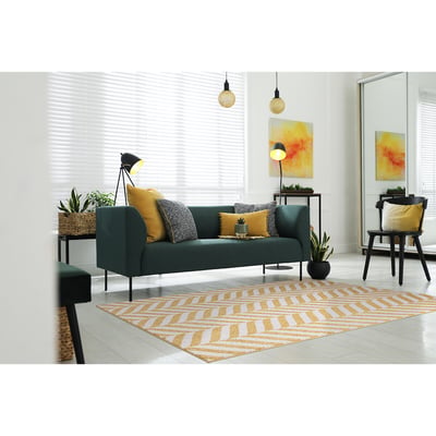 Chevron Patterned Rug SO'HOME