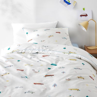 Scacco 50% Recycled Cotton Rectangular Pillowcase Bed Set. Emiliano LA REDOUTE INTERIEURS