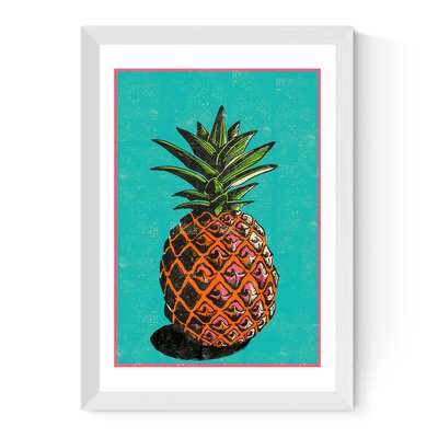 Pineapple by Rocket 68 Print EAST END PRINTS