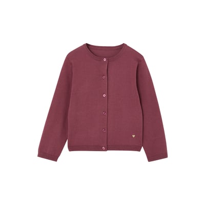 Gilet maille fine BASICS VERTBAUDET
