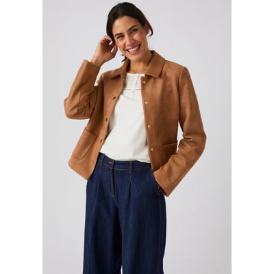 Veste suédine DAMART