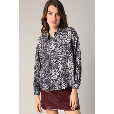 Chemise ample imprimée léopard SAVANY DEELUXE