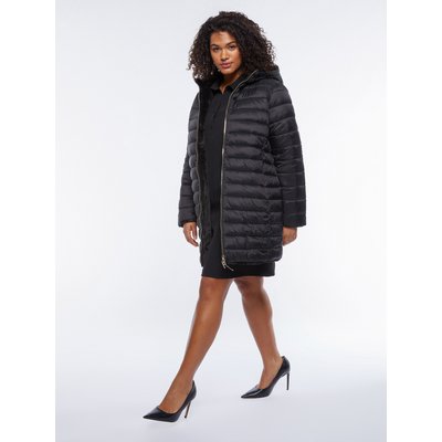 Veste rembourrée réversible avec un côté matelassé et un côté en tissu en peluche FIORELLA RUBINO