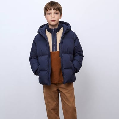 Doudoune à capuche unie MONOPRIX
