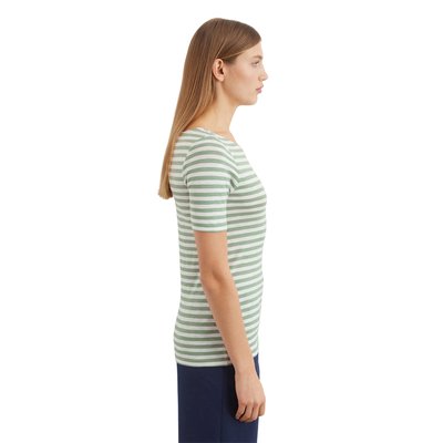 T-shirt rayé régulier en Organic Cotton Slub Jersey MARC O'POLO