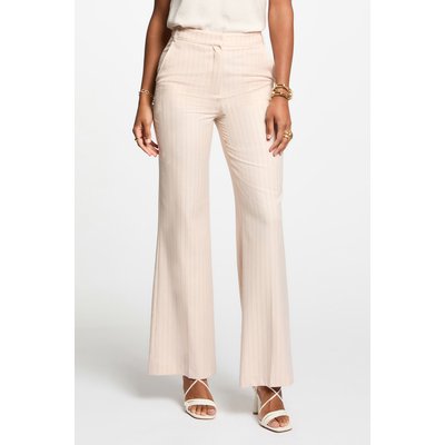 Pantalon large rayé MORGAN