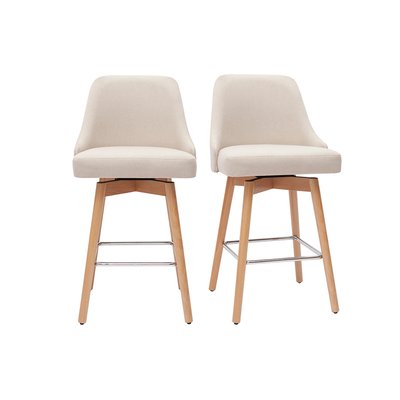 Tabourets de bar scandinaves H65 cm (lot de 2) HASTA MILIBOO