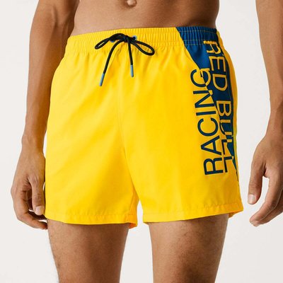 Rbr Short De Bain Avec Maxi Logo PEPE JEANS