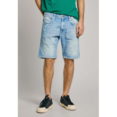 Bermuda En Denim Coupe Tapered PEPE JEANS