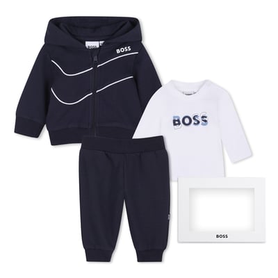 Ensemble pantalon, cardigan et tee-shirt BOSS KIDSWEAR
