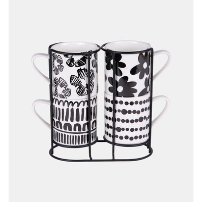 Tour De 4 Mugs - 25 Cl TABLE PASSION