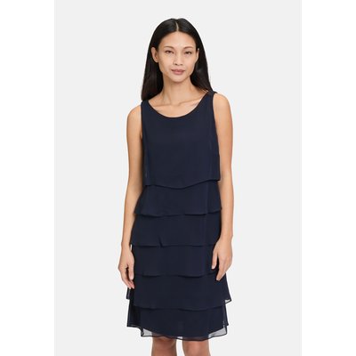 Robe de cocktail à volant VERA MONT
