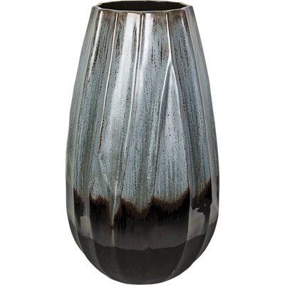 Vase céramique ondulé  et  design contemporain RECOLLECTION