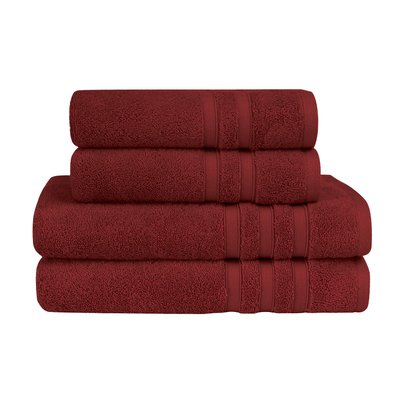 Ensemble de bain 4 pièces 600 g/m² SENSILK SENSEI MAISON