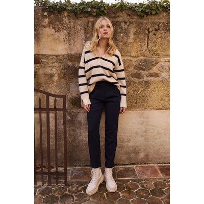 Pantalon cigarette femme fermeture cote La Redoute