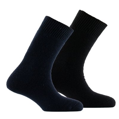Lot de 2 paires de mi-bas ski THYO