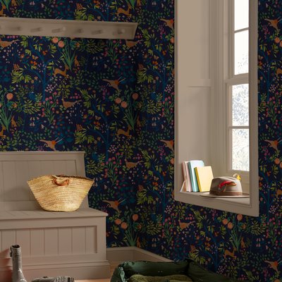 Papier peint Forêt enchantée la nuit JOULES