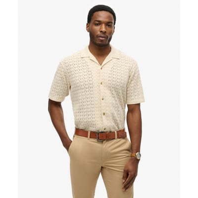 Chemise à Texture Tricotée SUPERDRY