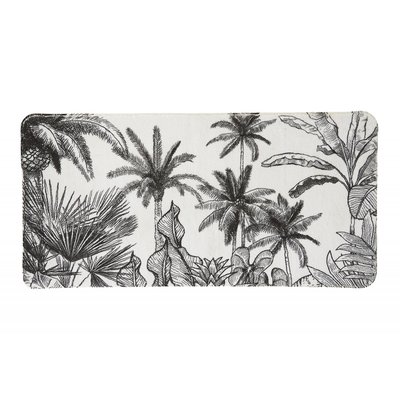 Tapis de bain antidérapant imprimé tropical JUNGLE GUY LEVASSEUR