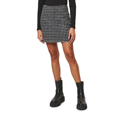 Jupe laine carreaux La Redoute