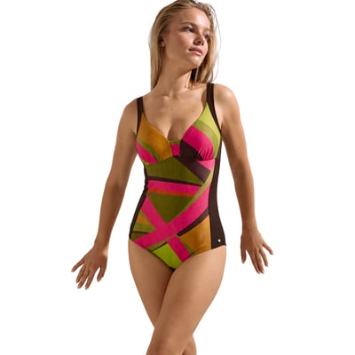 Maillot de bain une pièce shapewear préformé sans armatures Viviero LISCA