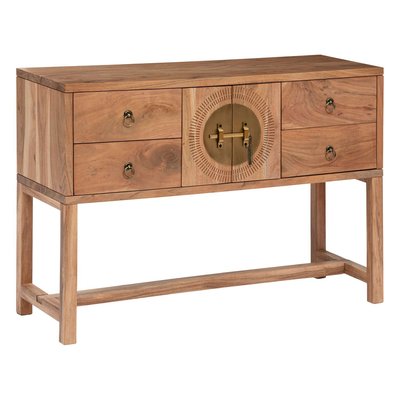 Console 2 portes et 4 tiroirs en bois JILING ATMOSPHERA