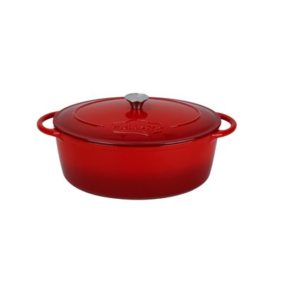 Cocotte ovale 6,5L en fonte émaillée, COLETTE MENASTYL