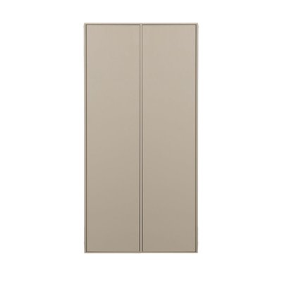 Armoire 2 portes, 2 tiroirs en bois H200cm- DAILY VTWONEN
