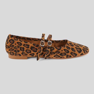 Babies léopard, cuir responsable MONOPRIX