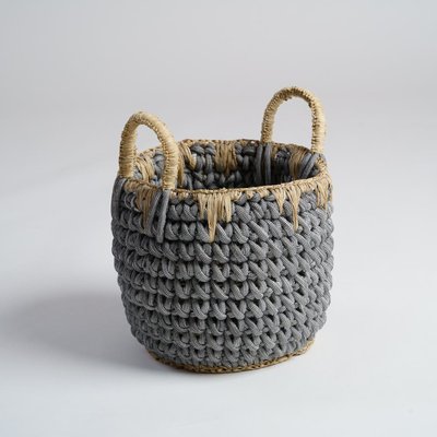 Panier en corde bleu M EIKA WANDA COLLECTION