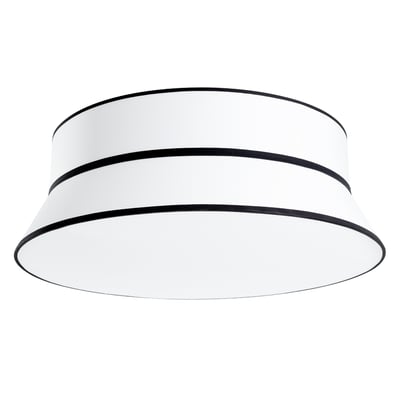 Plafonnier Parchemin Blanc E27 3 Top EDEN