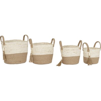 Panier en jute tressé élégant RECOLLECTION