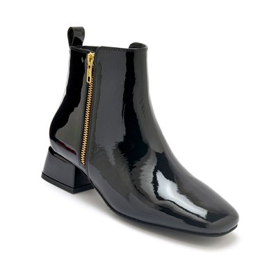 Boots vernies en cuir PEDICONFORT
