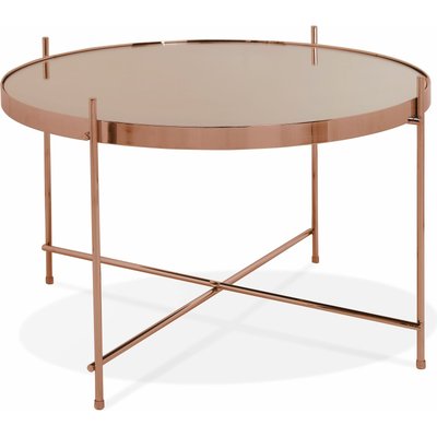 Table basse en verre miroir rond, Espejo KOKOON DESIGN