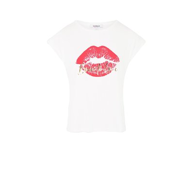 Slogan Print T-Shirt MORGAN
