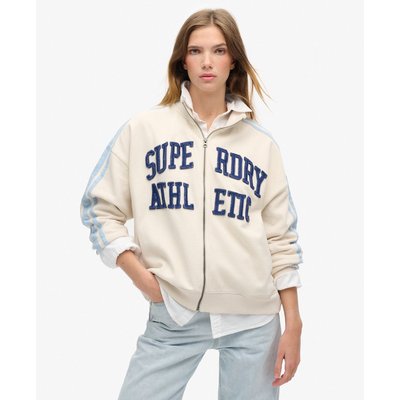 Veste de survêtement zippée à motif appliqué Athletic Essentials SUPERDRY