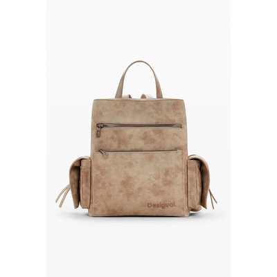 Sac à dos effet cuir retourné moyen DESIGUAL