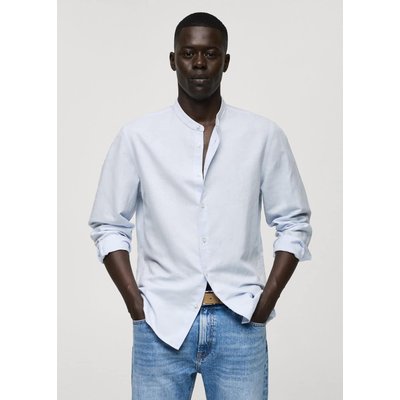Chemise classic-fit lin col Mao MANGO MAN