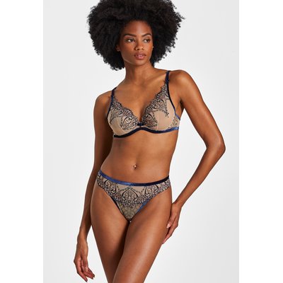 Culotte Tanga Coeurs Enlacés AUBADE